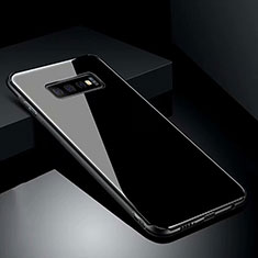 Carcasa Bumper Funda Silicona Espejo T02 para Samsung Galaxy S10 Plus Negro