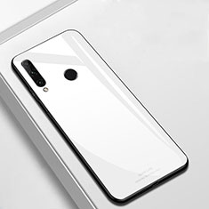 Carcasa Bumper Funda Silicona Espejo T03 para Huawei Honor 20 Lite Blanco