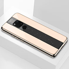 Carcasa Bumper Funda Silicona Espejo T03 para Huawei Mate 20 X 5G Oro