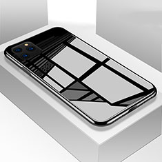 Carcasa Bumper Funda Silicona Espejo T05 para Apple iPhone 11 Pro Max Negro