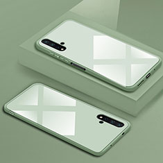 Carcasa Bumper Funda Silicona Espejo T05 para Huawei Honor 20S Verde