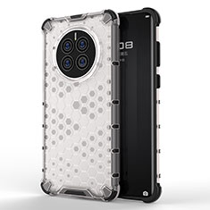 Carcasa Bumper Funda Silicona Transparente 360 Grados AM1 para Huawei Mate 50E Blanco