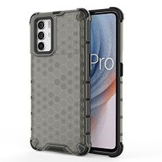 Carcasa Bumper Funda Silicona Transparente 360 Grados AM1 para Oppo K9 Pro 5G Negro