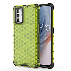 Carcasa Bumper Funda Silicona Transparente 360 Grados AM1 para Oppo K9 Pro 5G Verde