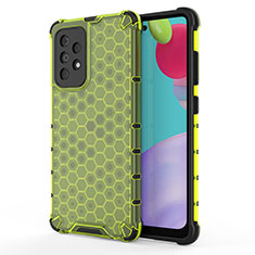 Carcasa Bumper Funda Silicona Transparente 360 Grados AM1 para Samsung Galaxy A52 5G Verde