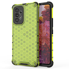 Carcasa Bumper Funda Silicona Transparente 360 Grados AM1 para Samsung Galaxy A53 5G Verde