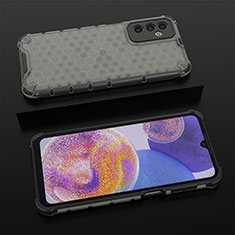 Carcasa Bumper Funda Silicona Transparente 360 Grados AM1 para Samsung Galaxy M23 5G Negro