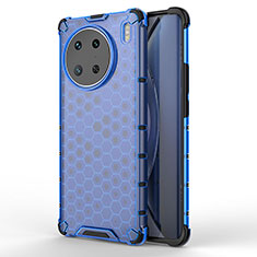 Carcasa Bumper Funda Silicona Transparente 360 Grados AM1 para Vivo X90 Pro 5G Azul