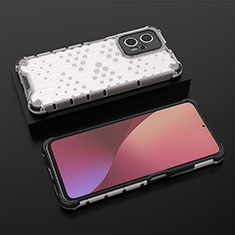 Carcasa Bumper Funda Silicona Transparente 360 Grados AM1 para Xiaomi Poco X4 GT 5G Blanco
