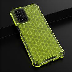 Carcasa Bumper Funda Silicona Transparente 360 Grados AM2 para OnePlus Nord N200 5G Verde