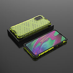 Carcasa Bumper Funda Silicona Transparente 360 Grados AM2 para Samsung Galaxy A41 Verde