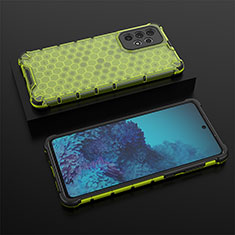 Carcasa Bumper Funda Silicona Transparente 360 Grados AM2 para Samsung Galaxy A73 5G Verde