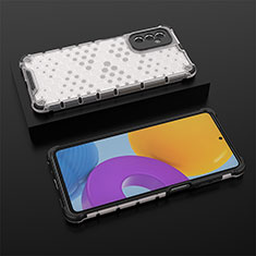 Carcasa Bumper Funda Silicona Transparente 360 Grados AM2 para Samsung Galaxy M52 5G Blanco