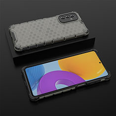 Carcasa Bumper Funda Silicona Transparente 360 Grados AM2 para Samsung Galaxy M52 5G Negro