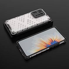 Carcasa Bumper Funda Silicona Transparente 360 Grados AM2 para Xiaomi Mi Mix 4 5G Blanco