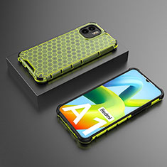 Carcasa Bumper Funda Silicona Transparente 360 Grados AM2 para Xiaomi Poco C50 Verde
