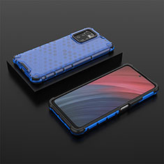 Carcasa Bumper Funda Silicona Transparente 360 Grados AM2 para Xiaomi Poco X3 GT 5G Azul