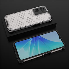 Carcasa Bumper Funda Silicona Transparente 360 Grados AM3 para OnePlus Nord N20 SE Blanco
