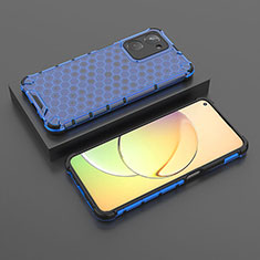 Carcasa Bumper Funda Silicona Transparente 360 Grados AM3 para Realme 10 4G Azul
