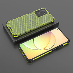 Carcasa Bumper Funda Silicona Transparente 360 Grados AM3 para Realme 10 4G Verde