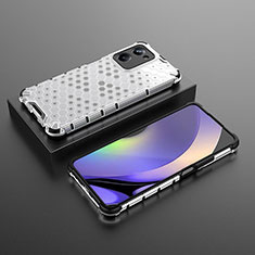 Carcasa Bumper Funda Silicona Transparente 360 Grados AM3 para Realme 10 Pro 5G Blanco
