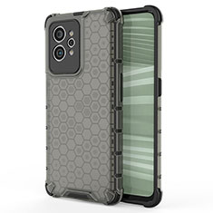Carcasa Bumper Funda Silicona Transparente 360 Grados AM3 para Realme GT2 Pro 5G Negro