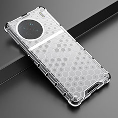 Carcasa Bumper Funda Silicona Transparente 360 Grados AM3 para Vivo X90 5G Blanco