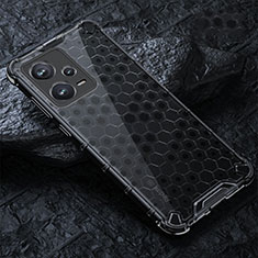 Carcasa Bumper Funda Silicona Transparente 360 Grados AM3 para Xiaomi Poco X5 5G Negro