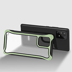Carcasa Bumper Funda Silicona Transparente 360 Grados para Samsung Galaxy A91 Menta Verde