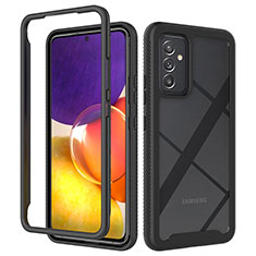 Carcasa Bumper Funda Silicona Transparente 360 Grados ZJ4 para Samsung Galaxy A05s Negro