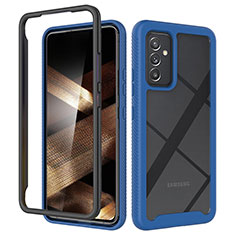 Carcasa Bumper Funda Silicona Transparente 360 Grados ZJ4 para Samsung Galaxy A15 5G Azul