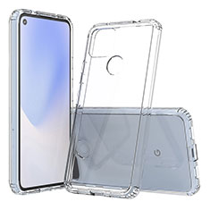 Carcasa Bumper Funda Silicona Transparente 360 Grados ZJ5 para Google Pixel 4a 5G Claro