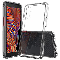 Carcasa Bumper Funda Silicona Transparente 360 Grados ZJ5 para Samsung Galaxy XCover 5 SM-G525F Claro