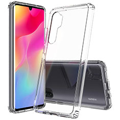 Carcasa Bumper Funda Silicona Transparente 360 Grados ZJ5 para Xiaomi Mi Note 10 Lite Claro