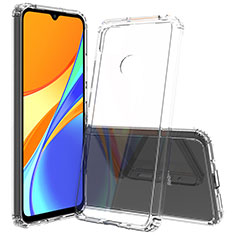 Carcasa Bumper Funda Silicona Transparente 360 Grados ZJ5 para Xiaomi Redmi 10A 4G Claro