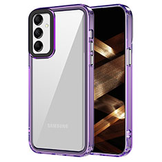 Carcasa Bumper Funda Silicona Transparente AC1 para Samsung Galaxy A24 4G Purpura Claro