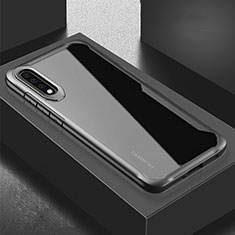 Carcasa Bumper Funda Silicona Transparente Espejo H01 para Huawei P20 Pro Negro