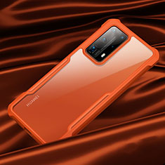 Carcasa Bumper Funda Silicona Transparente Espejo H01 para Huawei P40 Pro+ Plus Naranja