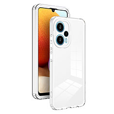Carcasa Bumper Funda Silicona Transparente Espejo H01P para Xiaomi Poco F5 5G Blanco