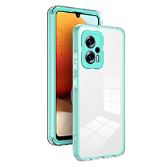 Carcasa Bumper Funda Silicona Transparente Espejo H01P para Xiaomi Poco X4 GT 5G Verde