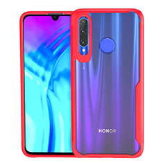 Carcasa Bumper Funda Silicona Transparente Espejo H02 para Huawei Honor 20 Lite Rojo