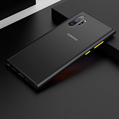 Carcasa Bumper Funda Silicona Transparente Espejo H02 para Samsung Galaxy Note 10 Plus 5G Negro