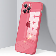 Carcasa Bumper Funda Silicona Transparente Espejo H06 para Apple iPhone 12 Pro Rojo