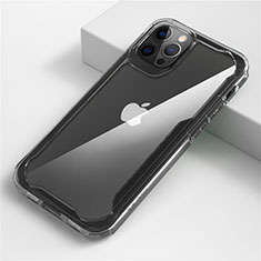 Carcasa Bumper Funda Silicona Transparente Espejo M01 para Apple iPhone 12 Pro Claro