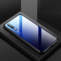 Carcasa Bumper Funda Silicona Transparente Espejo M01 para Huawei Honor Magic 2 Azul