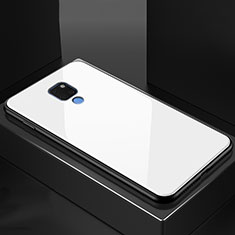 Carcasa Bumper Funda Silicona Transparente Espejo M01 para Huawei Mate 20 Blanco
