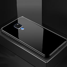 Carcasa Bumper Funda Silicona Transparente Espejo M01 para Huawei Mate 20 Negro