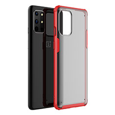 Carcasa Bumper Funda Silicona Transparente Espejo M01 para OnePlus 8T 5G Rojo