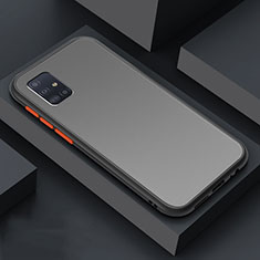Carcasa Bumper Funda Silicona Transparente Espejo M01 para Samsung Galaxy A71 4G A715 Negro