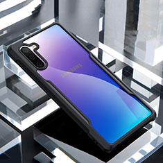 Carcasa Bumper Funda Silicona Transparente Espejo M01 para Samsung Galaxy Note 10 5G Negro